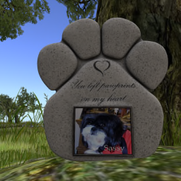 Sassy's memorial